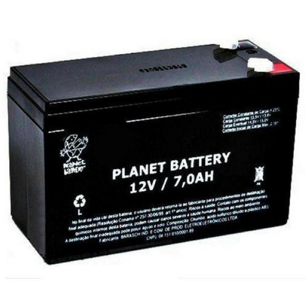 BATERIA ESTACIONARIA SELADA VRLA 12V 7AH UP1270SEG UNIPOWER
